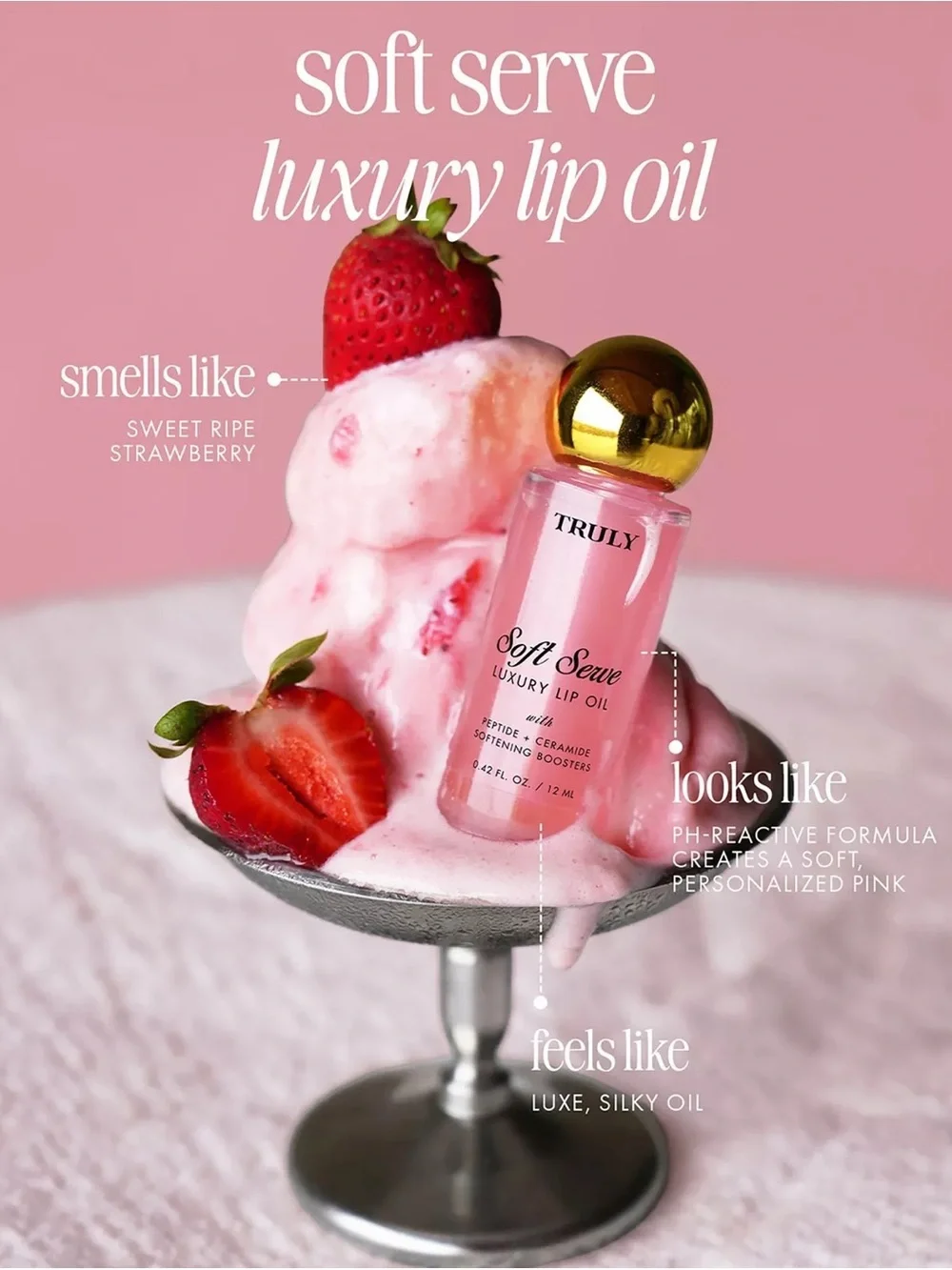TRULY Soft Serve Luxury Lip Oil